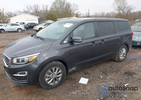 2021 Kia Sedona Lx из США, поврежденный, VIN KNDMB5C14M6675608